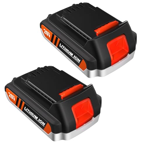 Batería-Leisuda-LBXR20-de-2-unidades-(3,0-Ah,-20-V-máx.),-repuesto-para-Black-and-Decker,-batería-de-litio-de-20-V,-compatible-con-herramientas-eléctricas-inalámbricas-de-larga-duración-LB20,-LBX20,-LBX4020-y-LBXR20B-2.