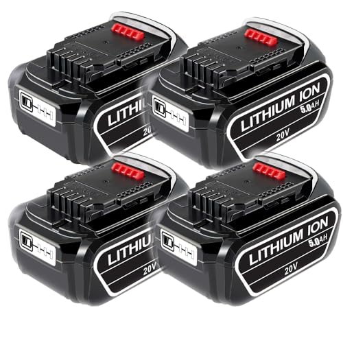 Batería-de-repuesto-VOLT1799-(paquete-de-4),-20-V-máx.,-compatible-con-herramientas-eléctricas-inalámbricas-de-20-V-(DCB204,-DCB206,-DCB200,-DCB201,-DCB203,-DCB204-y-DCB180).