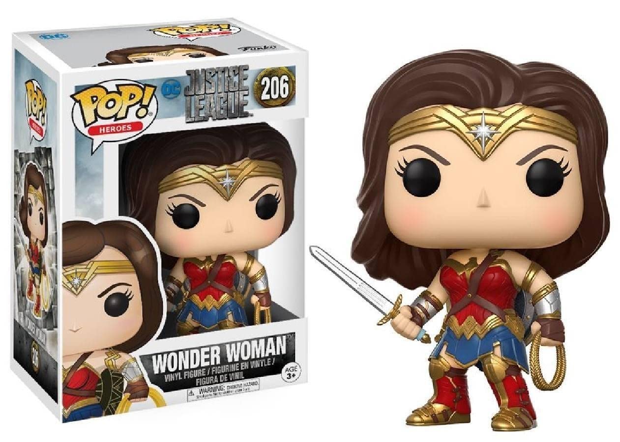 Funko Pop! Películas: DC Justice League - Wonder Woman Toy Figura