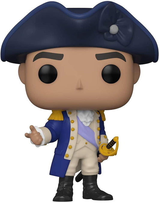Funko POP Movies: Hamilton - George Washington, 3.75 Pulgadas,Multicolor,57576