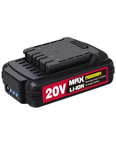Batería-recargable-de-iones-de-litio-AVID-POWER-20V-MAX-de-2,0-Ah,-compatible-únicamente-con-herramientas-inalámbricas-de-20-V-especificadas-(consulte-a-continuación-la-información-sobre-herramientas-específicas-adaptadas).