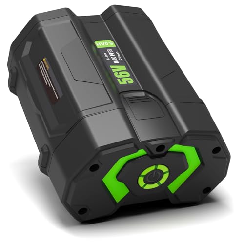 Batería-EGO-de-56-V-y-5,0-Ah,-repuesto-para-BA2800T,-BA4200,-BA1400,-5000-mAh,-de-iones-de-litio,-compatible-con-todas-las-herramientas-eléctricas-de-56-V,-CS1604,-CS1804,-CS1403,-HT2400,-LB6504,-LB5804,-LB6500,-LB4800,-PH1400.