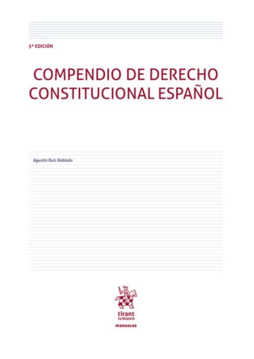 Libro: Compendio de Derecho Constitucional Español 5ª Edición