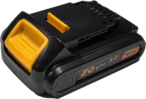 Batería-para-herramientas-GHU-DCB201-mejorada-de-3.0-Ah-y-20-V,-compatible-con-baterías-Dewalt-de-20-V-DCB201,-DCB203,-DCB206-y-DCB207.-Carga-y-descarga-rápidas-(más-de-1000-ciclos).