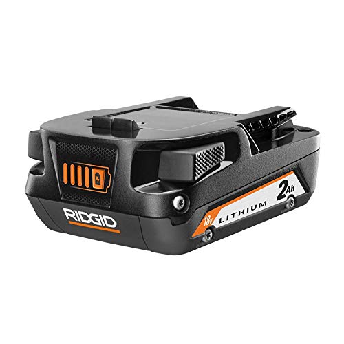 Batería-de-iones-de-litio-RIDGID-de-18-voltios-y-2,0-Ah,-el-doble-de-tiempo-de-funcionamiento