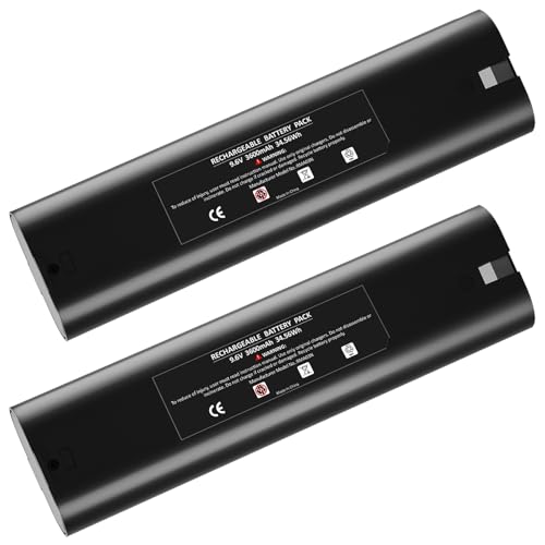 Paquete-de-2-baterías-de-repuesto-Munikind-de-3600-mAh,-compatible-con-baterías-Ni-MH-de-9,6-V,-compatibles-con-9000,-9033,-193890-9,-192696-2,-632007-4,-6096D,-6093D,-DA391D,-6095D-y-5090D.