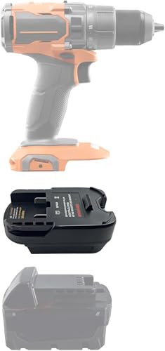 Adaptador-de-batería-DM18AR-para-herramientas-Ridgid-AEG.-Compatible-con-baterías-Dewalt-de-20-V-y-Milwaukee-M18-de-18-V-(solo-adaptador).