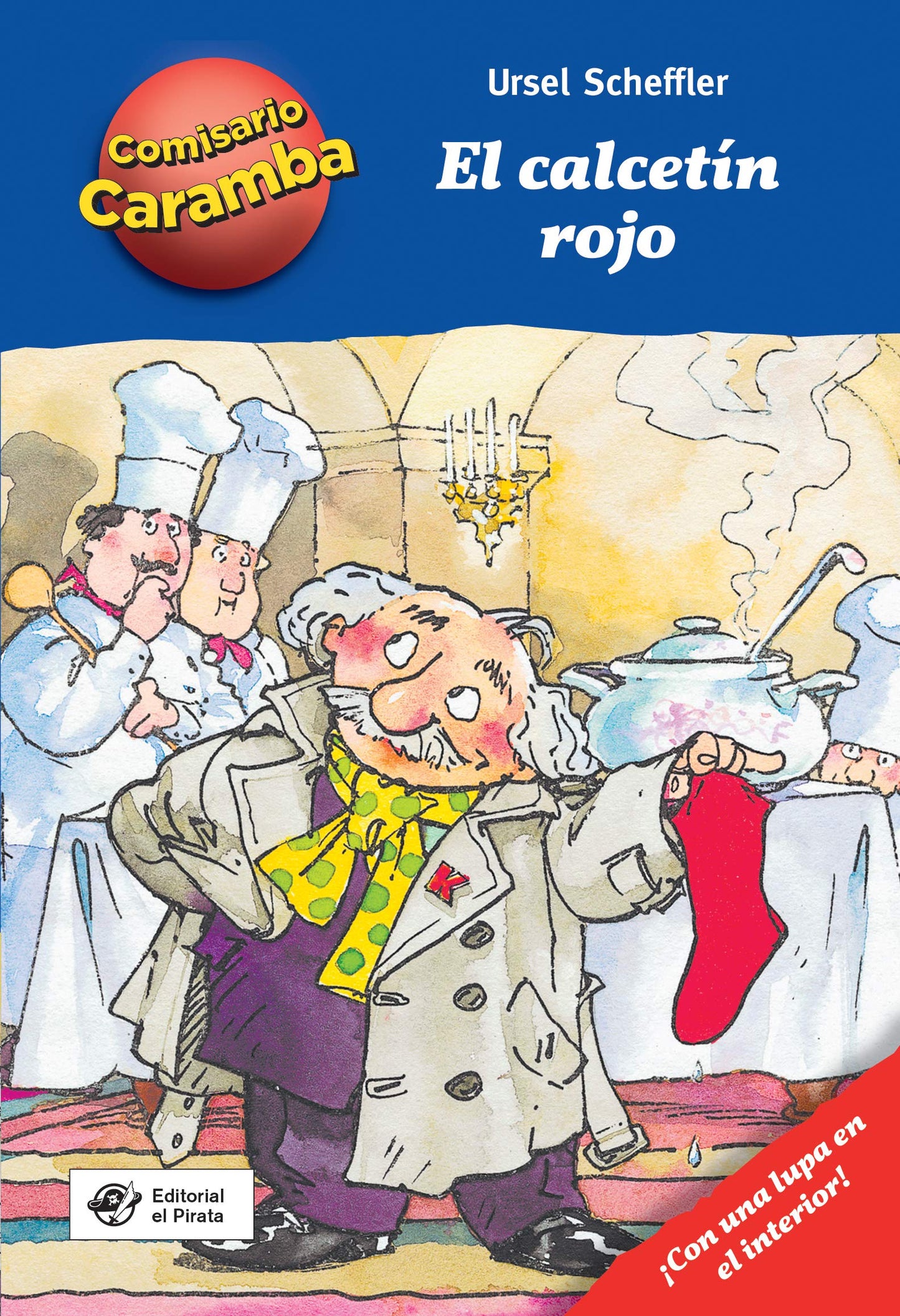 Libro: El calcetín rojo (Comisario Caramba) (Spanish Edition)