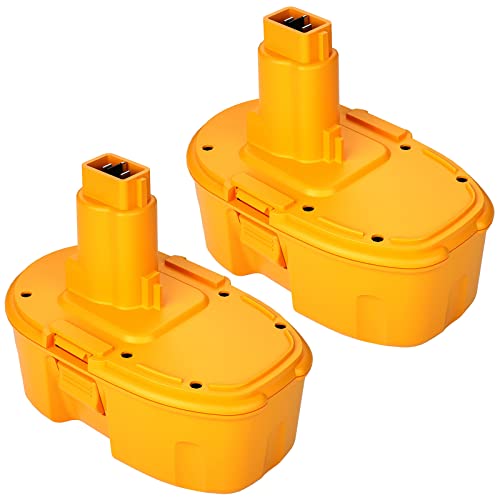 Batería-de-repuesto-DC9096-DC9098-de-alta-capacidad-(paquete-de-2)-[actualizada-a-4500-mAh],-compatible-con-taladro/atornillador-inalámbrico-Dewalt-DC9099-DW9095-DW9096-DW9098-DW9099-DE9038-de-18-V-(amarilla)