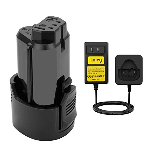 Batería-de-iones-de-litio-de-repuesto-Joiry-de-12-V-y-2500-mAh,-compatible-con-herramientas-eléctricas-inalámbricas-Ridgid-R82049,-AC82048,-R82048,-R86048,-130446011-(batería-y-cargador)