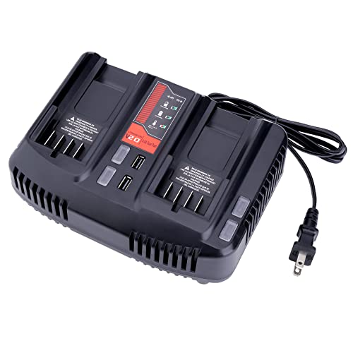 Cargador-de-batería-de-doble-puerto-ELEFLY-20-V-CMCB124-compatible-con-batería-de-litio-Craftsman-20-V-Max-V20-CMCB202-2-CMCB204-2-CMCB201-CMCB206-CMCB209-V20-Cargador-de-herramientas-CMCB104