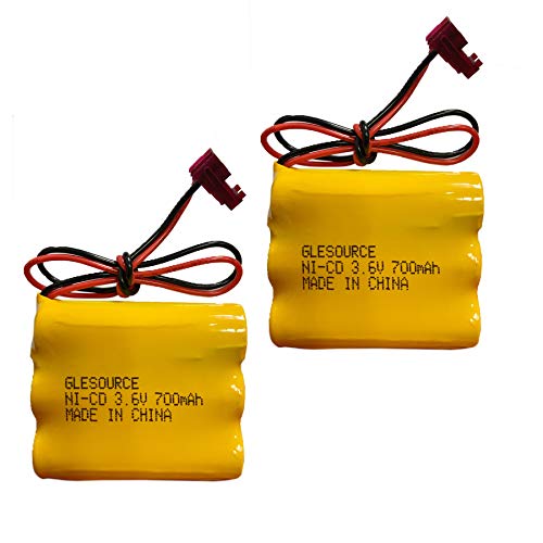 Batería-de-repuesto-GLESOURCE-de-3,6-V-y-700-mAh-Ni-CD-para-luz-de-emergencia-Sure-Lites-026-148-026148-(SL-026148-SL-026-148-SL026148)