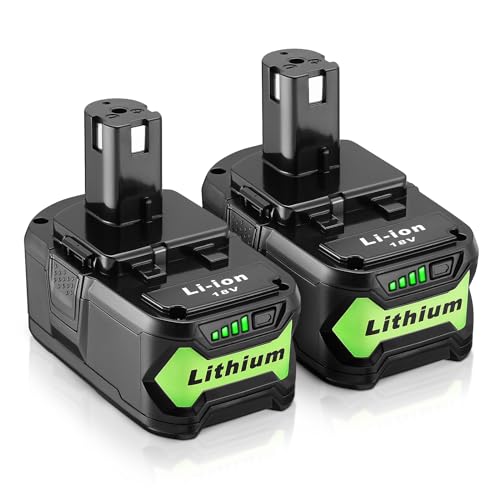 Batería-Powerextra-de-6,5-Ah-y-18-V-compatible-con-herramientas-eléctricas-inalámbricas-Ryobi-ONE+-P102,-P103,-P104,-P105,-P107,-P109-y-P122-(paquete-de-2)
