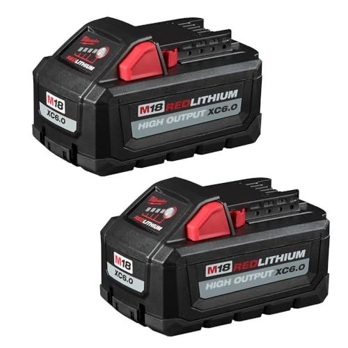 Batería-Milwaukee-M18-REDLITHIUM-de-alto-rendimiento-XC-de-6,0-Ah-(paquete-de-2)