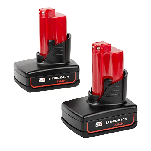 DEWQKI---Batería-de-repuesto-de-iones-de-litio-de-6000-mAh-y-12-V,-compatible-con-Milwaukee-M12-(48-11-2401,-48-11-2402,-48-11-2411-y-48-11-2420)