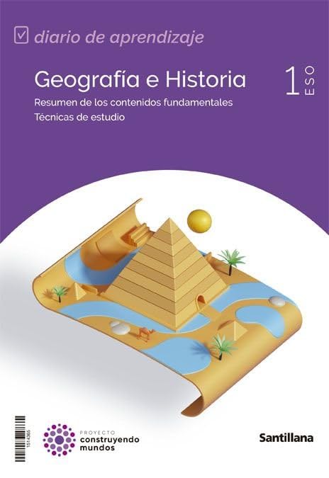 Libro: GEOGRAFIA E HISTORIA C-MANCHA 1 ESO CONSTRUYENDO MUNDOS