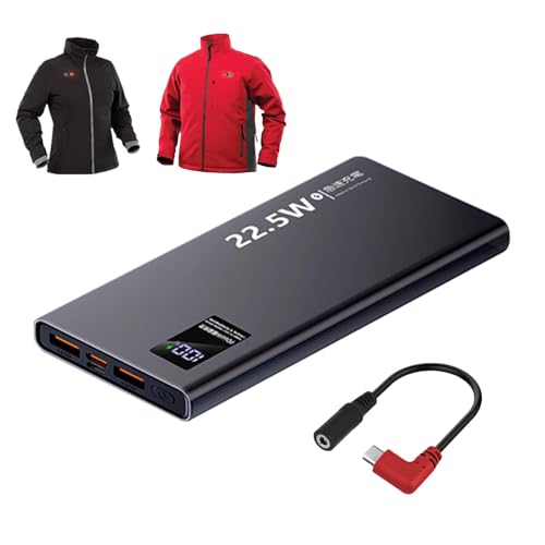 Batería-externa-Smarkey-de-12-V-QC3.0-para-chaqueta-calefactable,-PD,-con-adaptador-elevador-tipo-C,-compatible-con-Milwaukee,-M12,-Makita,-Snapon,-Metabo,-Craftsman-y-AEG-Gear.