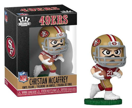 Funko Minis NFL San Francisco 49ers Christian McCaffrey Figura de Vinilo