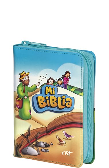 MI BIBLIA. INFANTIL ILUSTRADA SIMIL PIEL CON CREMALLERA: [bolsillo - simil piel con cremallera] (La Biblia. Palabra de Vida)