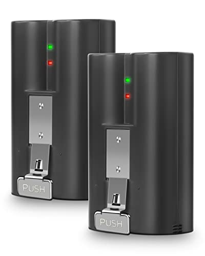 Paquete-de-2-baterías-de-repuesto-para-Ring,-compatibles-con-Ring-Doorbell-Camera-2/3/4/3plus,-Stick-Up-Camera-(2.ª-y-3.ª-generación),-Spotlight-Cam-y-Peephole-Cam.-Batería-recargable-de-3,65-V-y-6040-mAh.