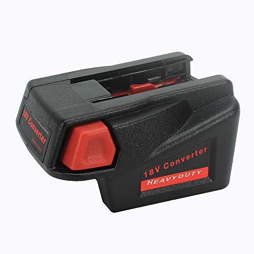 Adaptador-y-convertidor-Milwaukee-para-batería-de-iones-de-litio-M18-de-18-V;-compatible-con-baterías-de-herramientas-V18-48-11-1830,-48-11-2200-y-48-11-2230-de-18-V-de-Ni-Cd