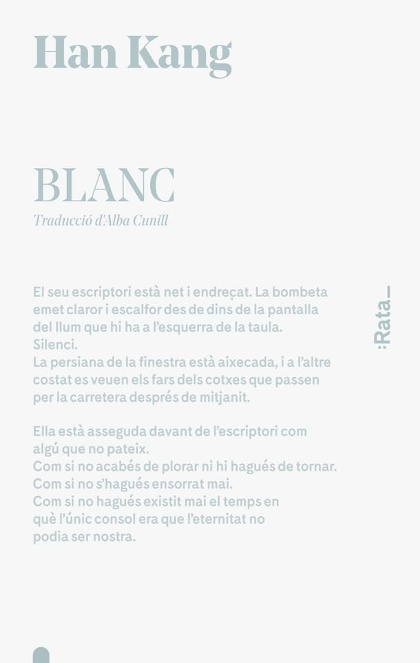 Libro: Blanc: 32 (rata/0)