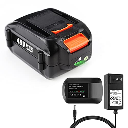 Batería-de-litio-Powilling-WA3580-de-40-V-y-3,5-Ah-para-Worx-(40-V)-y-cargador-WA3580,-WG180,-WG280,-WG380-y-WG580-(no-compatible-con-2-baterías-de-20-V)