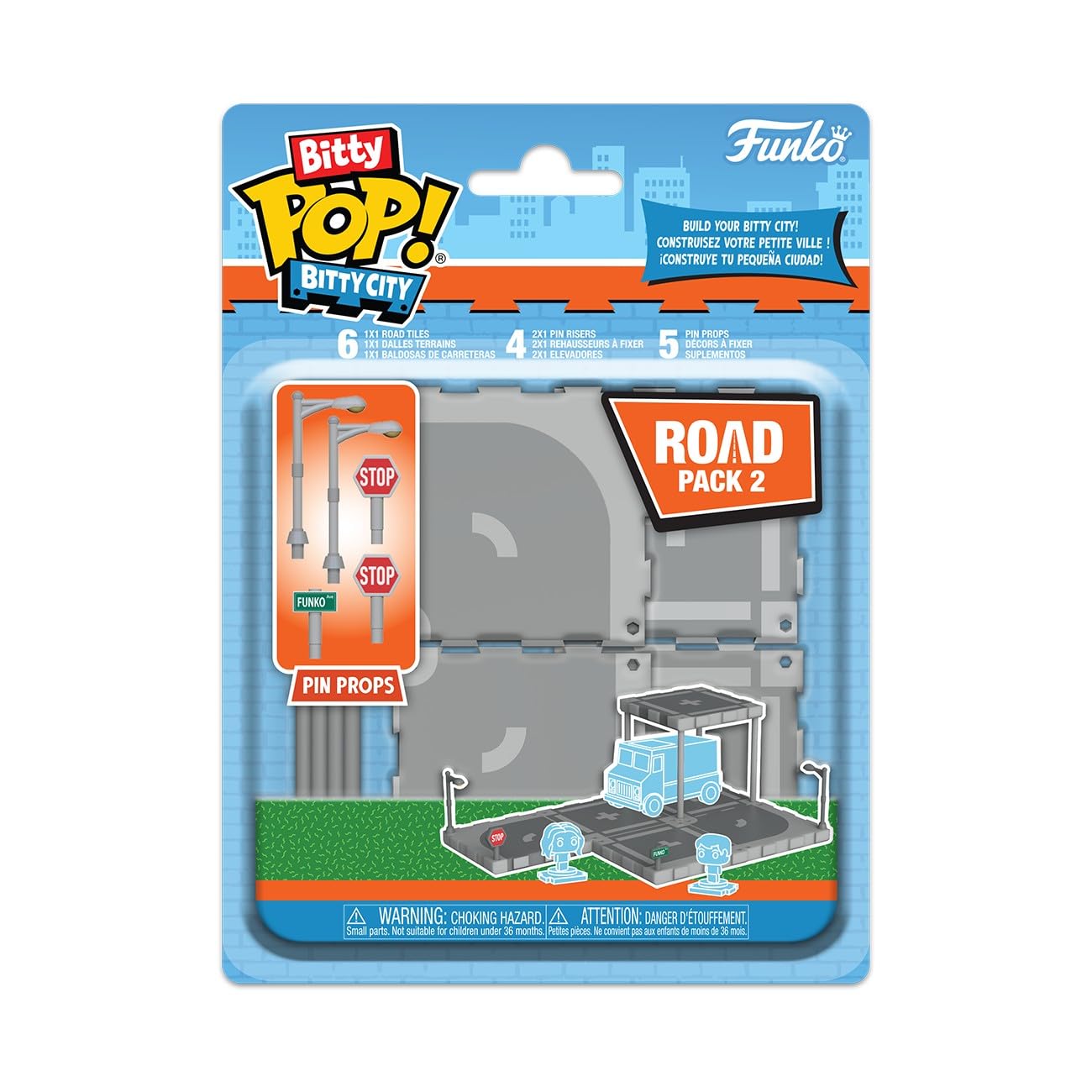 Funko Bitty Pop! City: Construction - Road Kit