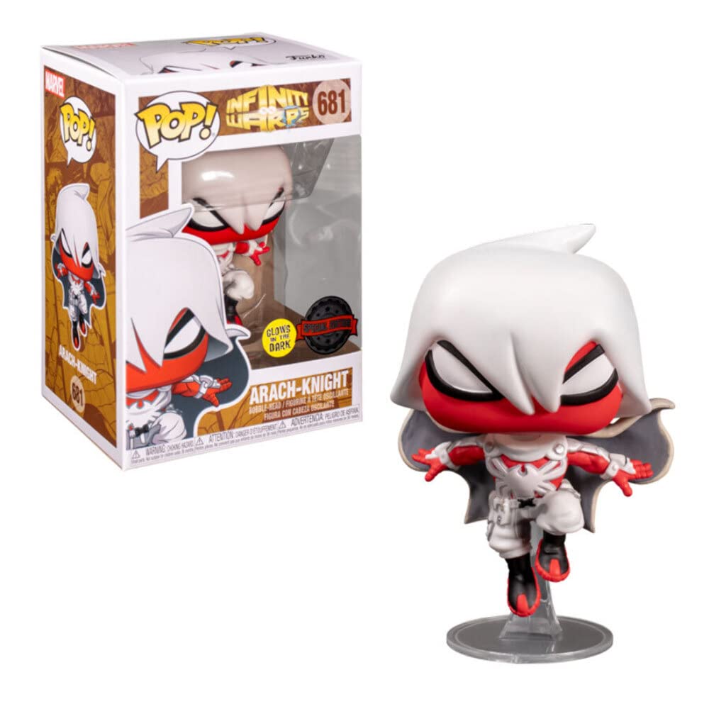 Funko Pop! Marvel Infinity Warps 681 - Arach-Knight [GITD] Exclusivo