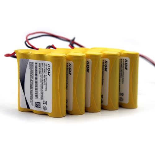Batería-de-repuesto-elxjar-de-3,6-V-y-700-mAh-(Ni-CD)-para-luces-de-emergencia-Sure-Lites-026-148-y-026148-(SL-026148)