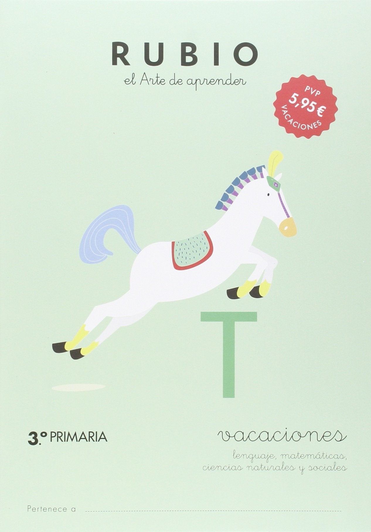 RUBIO VACACIONES - 3º PRIMARIA - 9788415971634