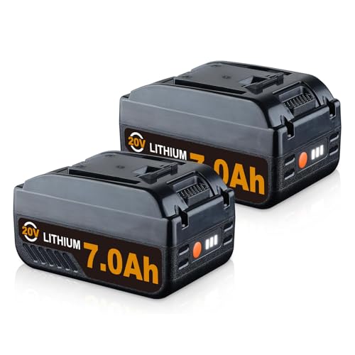 VINIDA---Paquete-de-2-baterías-de-repuesto-Worx-de-7,0-Ah-y-20-V,-compatibles-con-Worx-de-20-V,-iones-de-litio-WA3520,-WA3525,-WG151s,-WG155s,-WG251s,-WG255s,-WG540s-y-WG545s,-herramientas-eléctricas-inalámbricas.