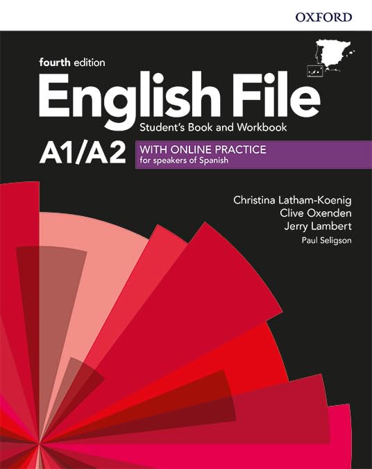 Libro: English File 4th Edition A1/A2. Student's Book and Workbook with Key Pack