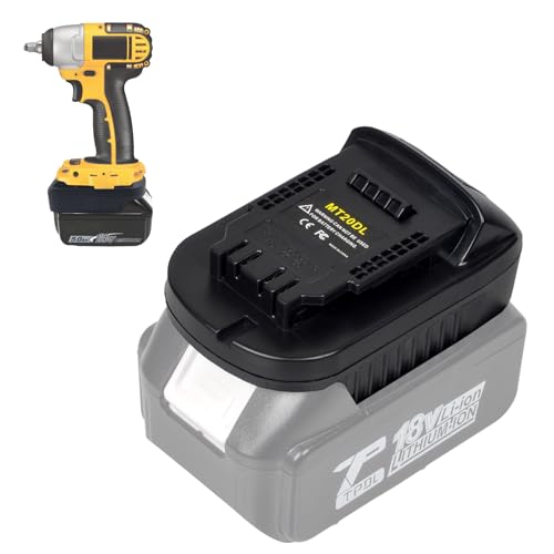 Adaptador-de-batería-Echoyee-MT20DL,-compatible-con-batería-de-litio-Makita-de-18-V,-compatible-con-baterías-de-litio-Dewalt-de-18-V-a-20-V,-compatible-con-herramientas-eléctricas-inalámbricas-Dewalt-de-18-V-a-20-V.