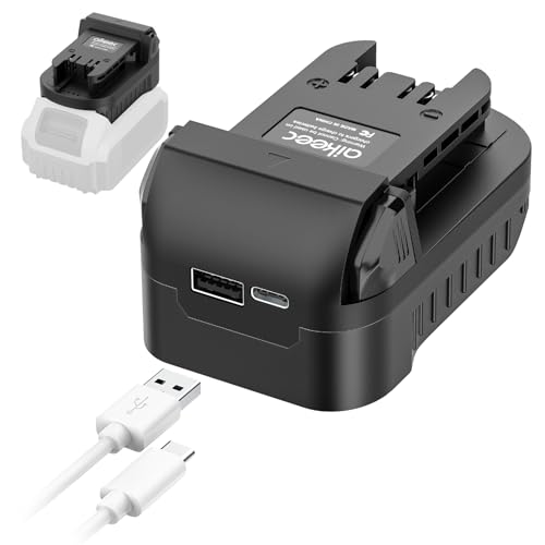 Adaptador-de-batería-para-Dewalt-a-Miwaulkee,-puerto-de-carga-USB/Tipo-C,-convertidor-de-batería-de-18-V/20-V-máx.-para-herramientas-eléctricas-inalámbricas-Milwaukee.