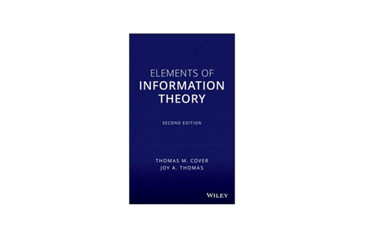 Libro: Elements of Information Theory