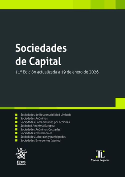 Libro: Sociedades de Capital 11ª Edición