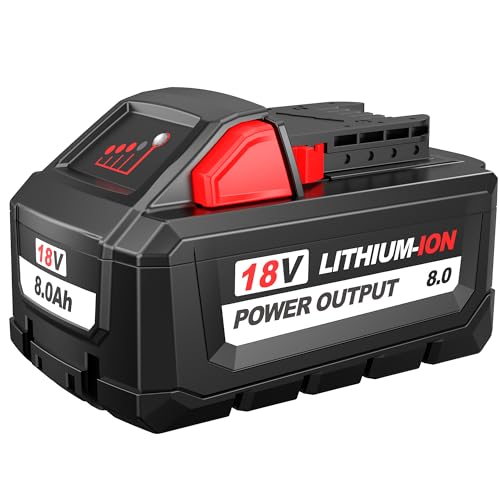Batería-de-repuesto-Milwaukee-m18-de-18-V,-48-11-1880,-8,0-Ah,-compatible-con-todas-las-herramientas-Milwaukee-Power+-de-18-V.