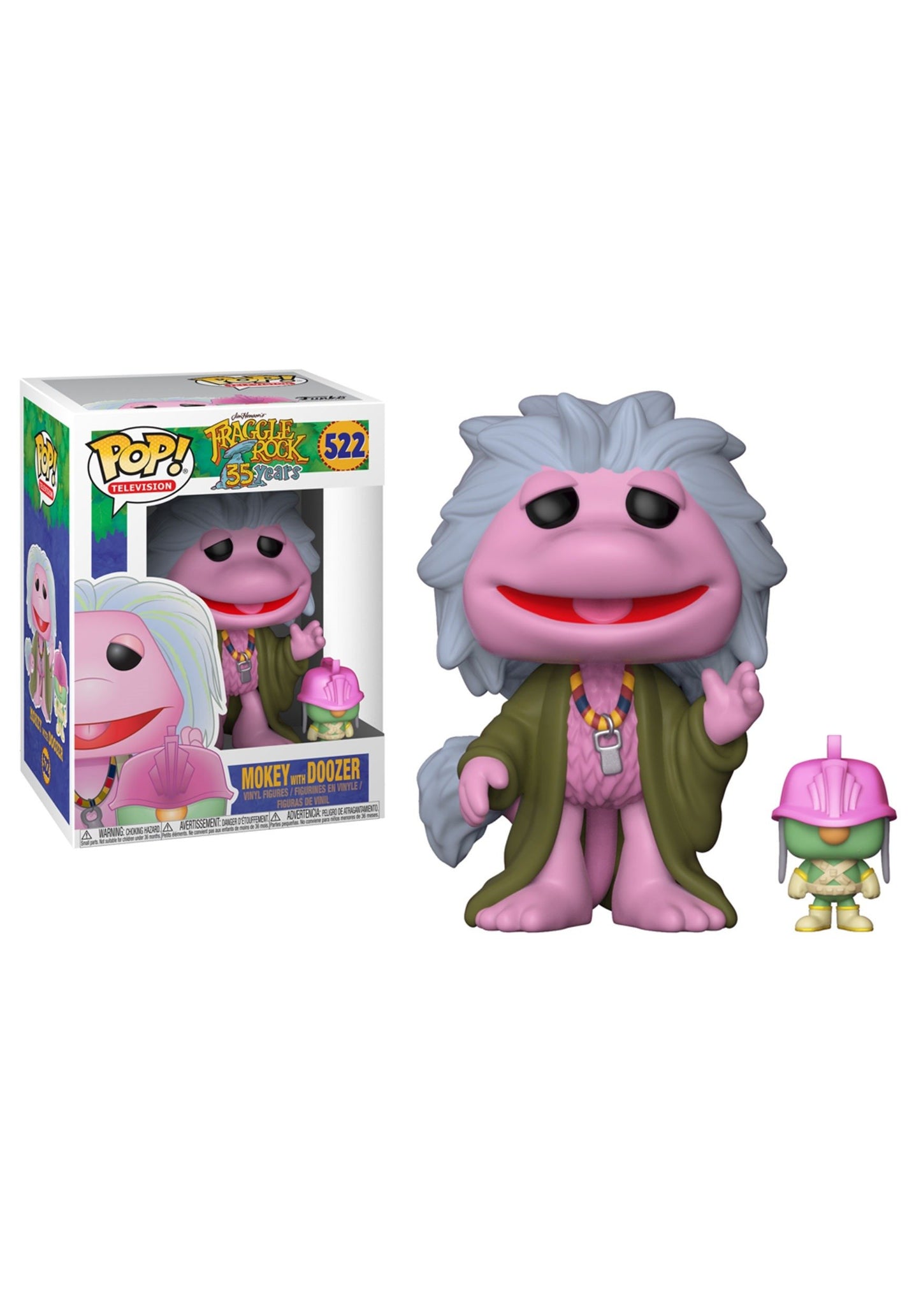 Funko Pop! Series: Fraggle Rock - Mokey with Doozer Collectible Toy
