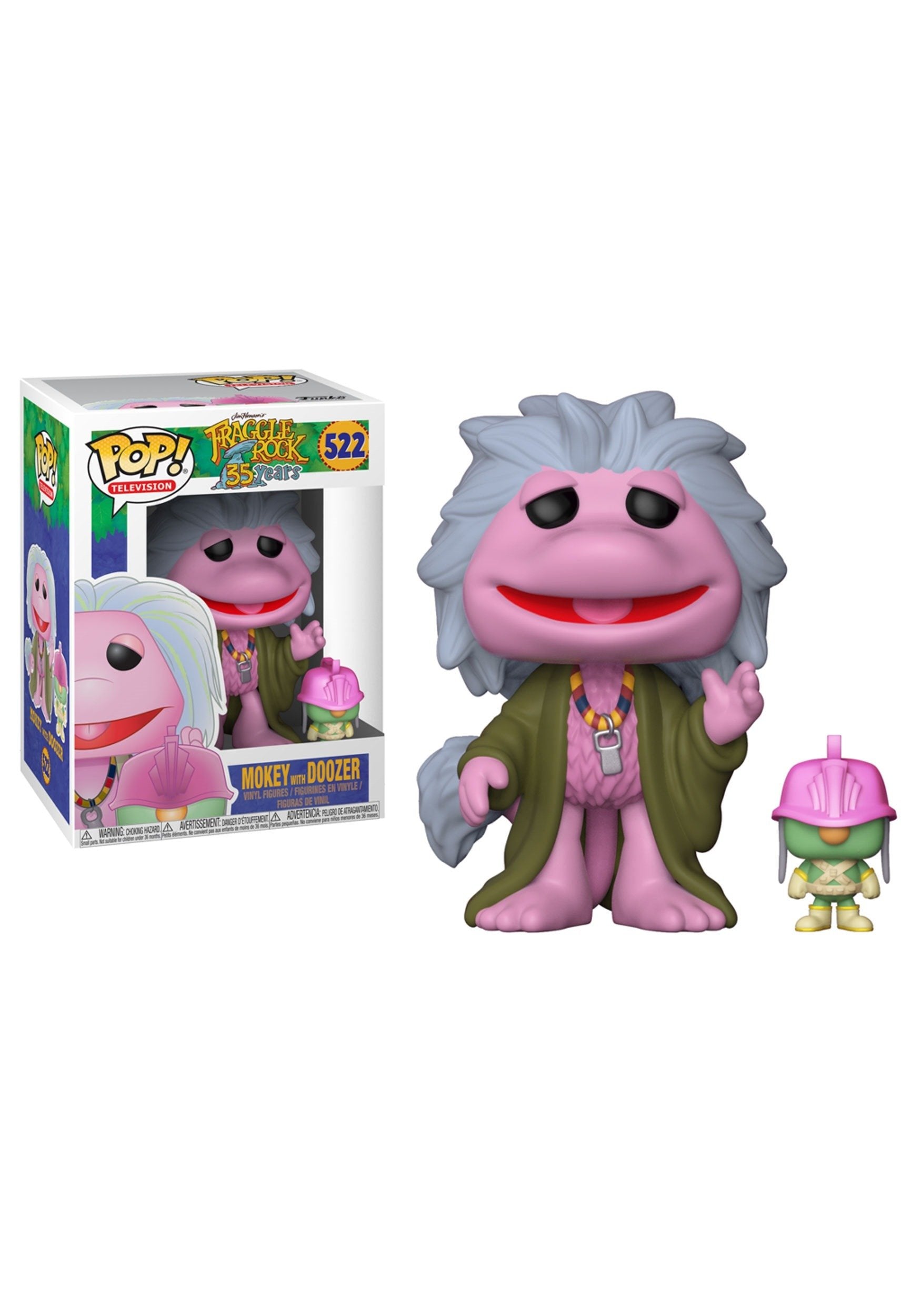Funko Pop! Series: Fraggle Rock - Mokey with Doozer Collectible Toy