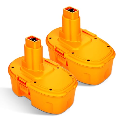 Batería-de-repuesto-Fhybat-(2-unidades,-4500-mAh,-Ni-MH,-18-V,-DC9096,-amarilla)