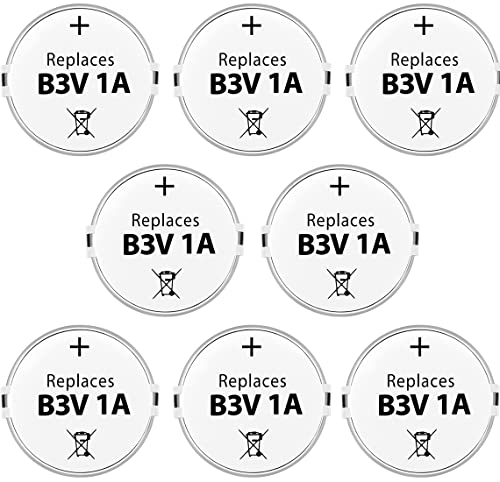 Batería-de-repuesto-Enerpe-B3V-1A-de-alta-capacidad,-compatible-con-collares-electrónicos-de-alta-tecnología-MS-4-y-MS-5-(paquete-de-8)