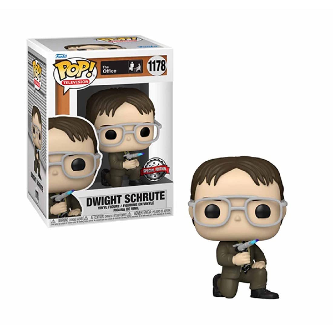 Funko Pop: POP The Office Funko Dwight Schrute (with Blow Torch) #1178