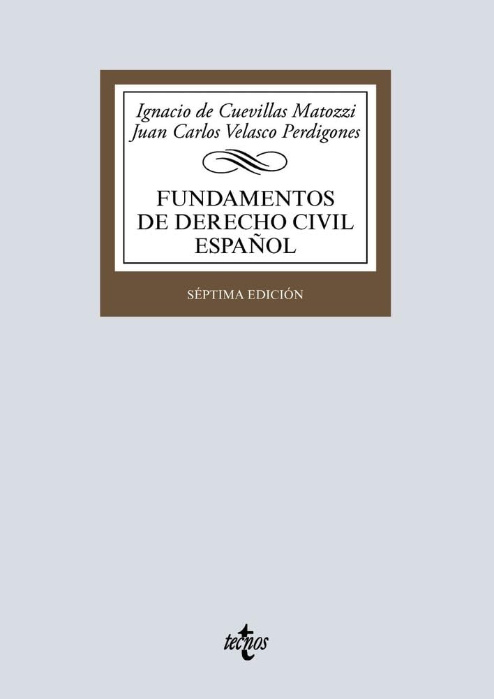 Libro: Fundamentos de Derecho Civil español