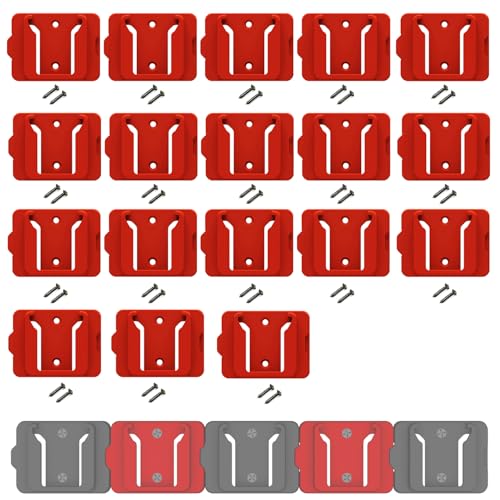 Soporte-de-batería-Gijok-para-batería-Milwaukee-M18-de-18-V-(sin-batería),-18-paquetes-de-almacenamiento-de-baterías-para-pared,-furgoneta,-estantería-y-caja-de-herramientas.