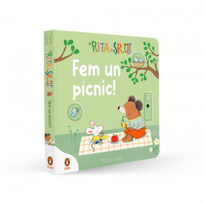 Libro: La Rita i el Sr. Os - Fem un pícnic!: Llibre amb mecanismes per lliscar, girar i somiar