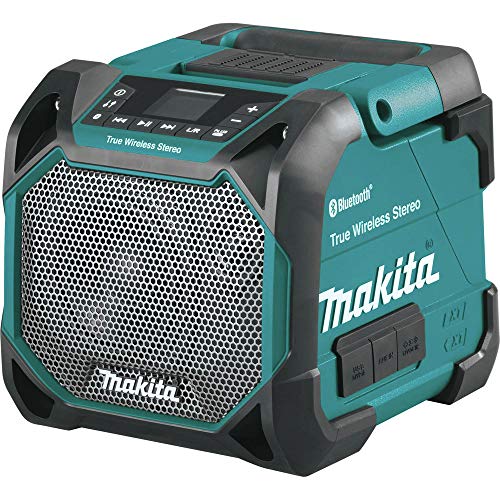 Altavoz-inalámbrico-para-sitio-de-trabajo-Makita-XRM11-LXT®-de-18-V-/-CXT®-de-12-V-máx.-con-batería-de-iones-de-litio-y-Bluetooth®-(solo-herramienta)