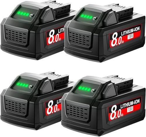 Batería-de-repuesto-de-8,0-Ah-para-Milwaukee-M18,-18-V,-litio,-compatible-con-herramientas-inalámbricas-48-11-1815,-48-11-1820,-48-11-1840,-48-11-1850-y-48-11-1860-(paquete-de-4)