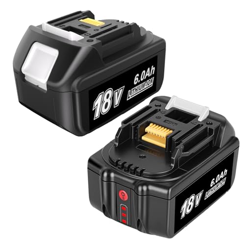 JYJZPB---Paquete-de-2-baterías-de-18-V-compatibles-con-baterías-Makita-de-18-voltios-BL1860B,-BL1820B,-BL1830B,-BL1840B,-BL1850B,-LXT-400,-aptas-para-herramientas-eléctricas-inalámbricas-Makita-de-18-V,-con-alta-capacidad-de-6000-mAh