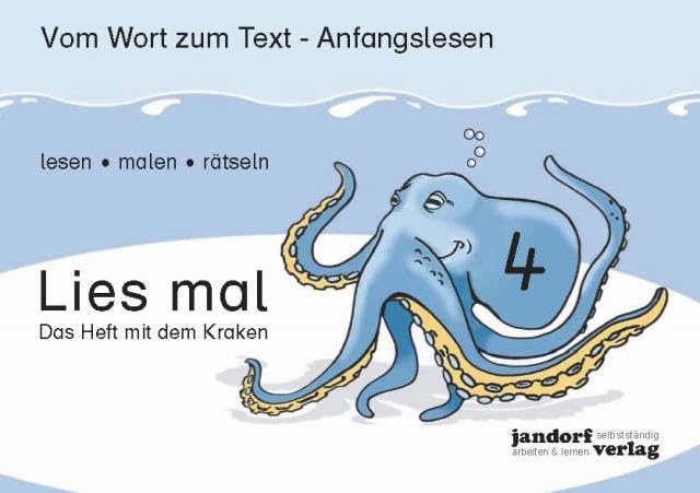 Libro: Lies mal Heft 4 - Das Heft mit dem Kraken: Vom Wort zum Text - Anfangslesen